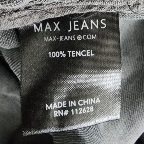 Max Jeans Gray Hooded Tencel Jacket Anorak Women's Small S Casual Neutral EUC - Picture 7 of 8